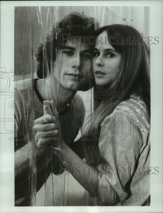 1978 Press Photo Glynnis O'Connor and John Travolta in Boy in the Plastic Bubble-Historic Images