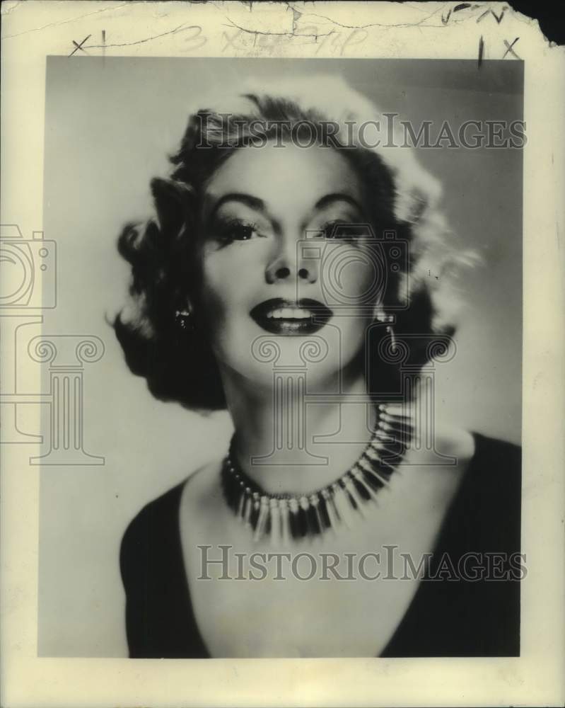 1961 Press Photo Jayne Meadows, Actress - nop70616-Historic Images