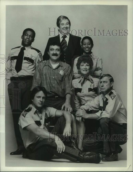 1978 Press Photo Lead stars of "Carter Country" airing on ABC Television-Historic Images