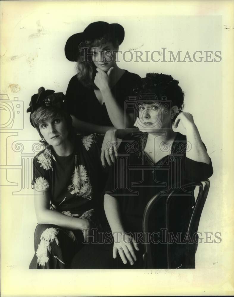 1983 Press Photo Three members of the Pfister Sisters - nop71094-Historic Images