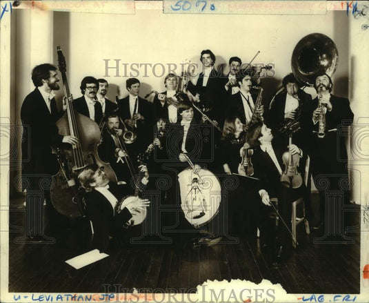1981 Press PhotoNew Leviathan Oriental Fox Trot Orchestra - nop71410-Historic Images