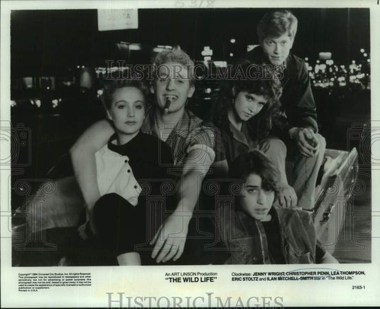 1984 Cast members of the "The Wild Life" - Historic Images