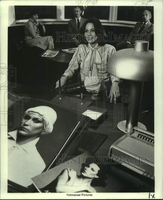 1977 Press Photo Actress Christina Raines in scene from "The Sentinel"-Historic Images