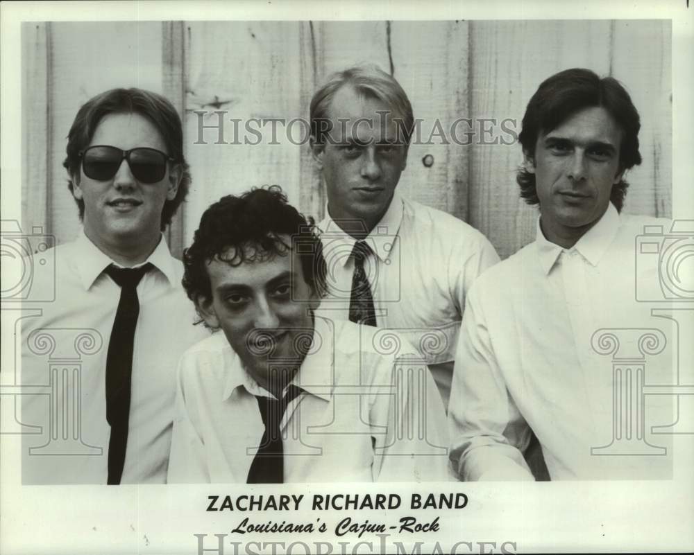 1985 The Zachary Richard band plays for Krewe of Clones ball - Historic Images