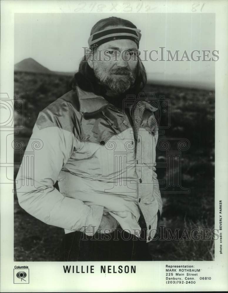 1979 Press Photo Willie Nelson, Recording Artist - nop74625-Historic Images