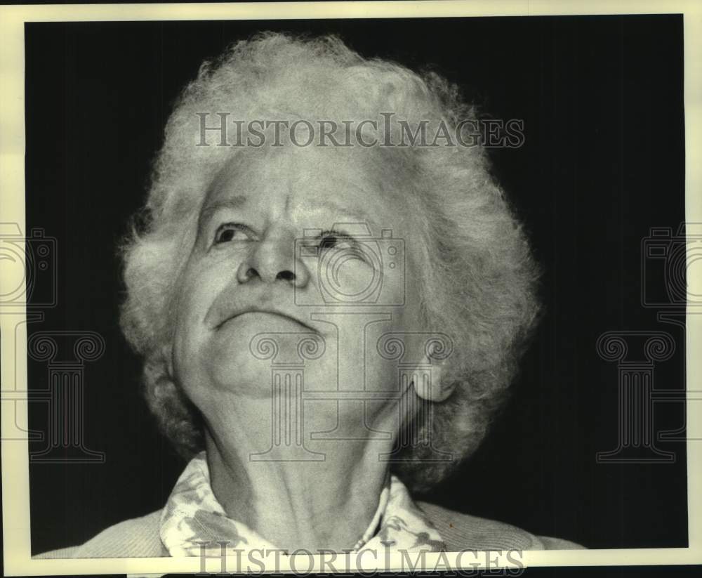 1981 Press Photo Anna Russell, 80 year old musical comedienne - nop75127-Historic Images