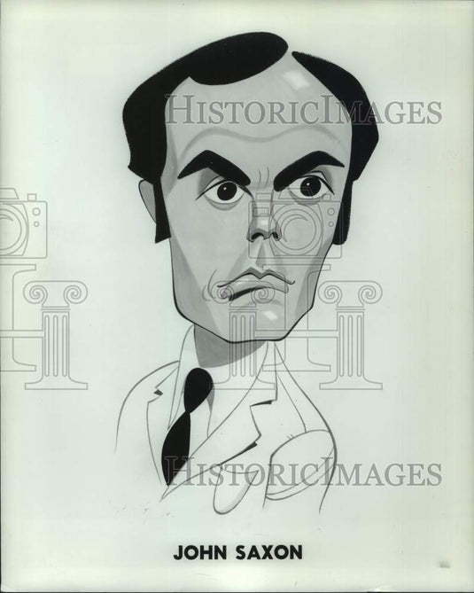 1969 Press Photo John Saxon, actor - nop75713-Historic Images