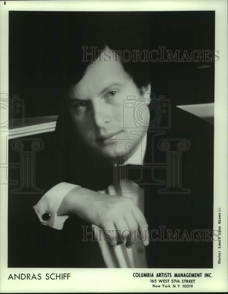 1984 Andras Schiff, classical pianist and conductor. - Historic Images