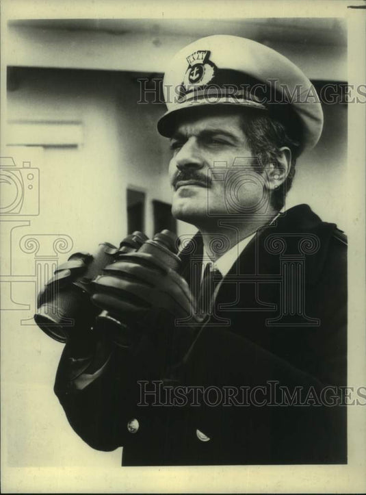 1978 Press Photo Omar Sharif stars in "Juggernaut," on CBS Television Network-Historic Images