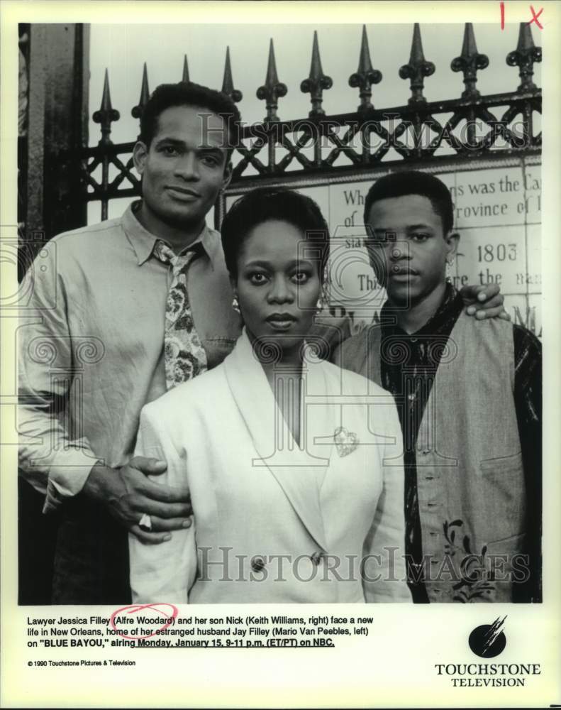 1990 Cast of &quot;Blue Bayou,&quot; on NBC Television - Historic Images