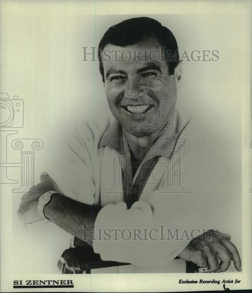 1976 Press Photo Si Zentner, American trombonist and jazz big-band leader.-Historic Images