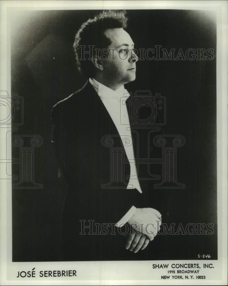 1980 Press Photo Conductor/composer Jose Serebrier - nop78428-Historic Images