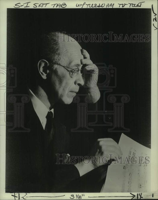 1968 Press Photo Rudolf Serkin, pianist - nop79089-Historic Images