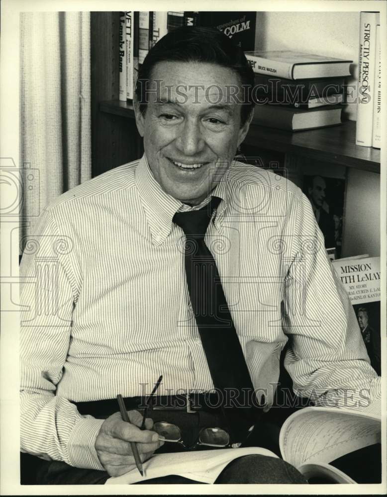 1983 Mike Wallace, CBS News Correspondent, Co-Editor