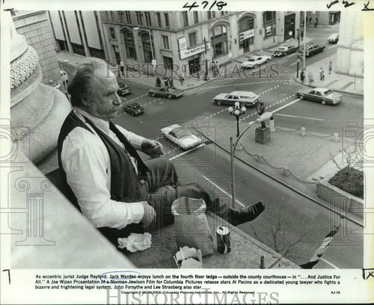 1979 Jack Warden in "...And Justice for All" - Historic Images