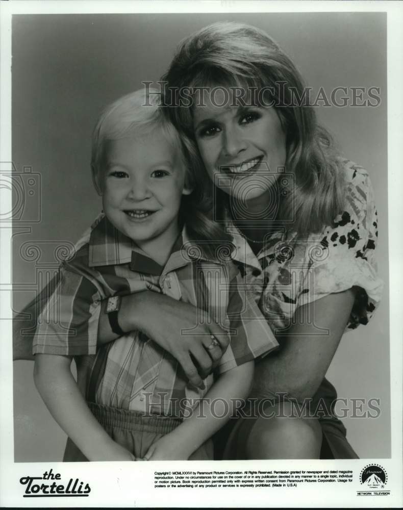 1987 Charlene Watkins &amp; Aaron Moffatt in &quot;The Tortellis&quot; on NBC-TV - Historic Images