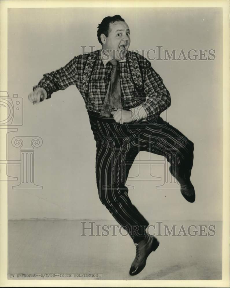 1958 Press Photo Iggie Wolfington - Historic Images