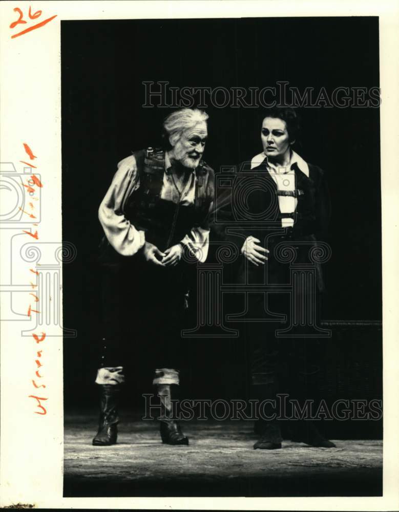 1984 William Wildermann, Teresa Kubiak in New Orleans Play &quot;Fidelo&quot; - Historic Images