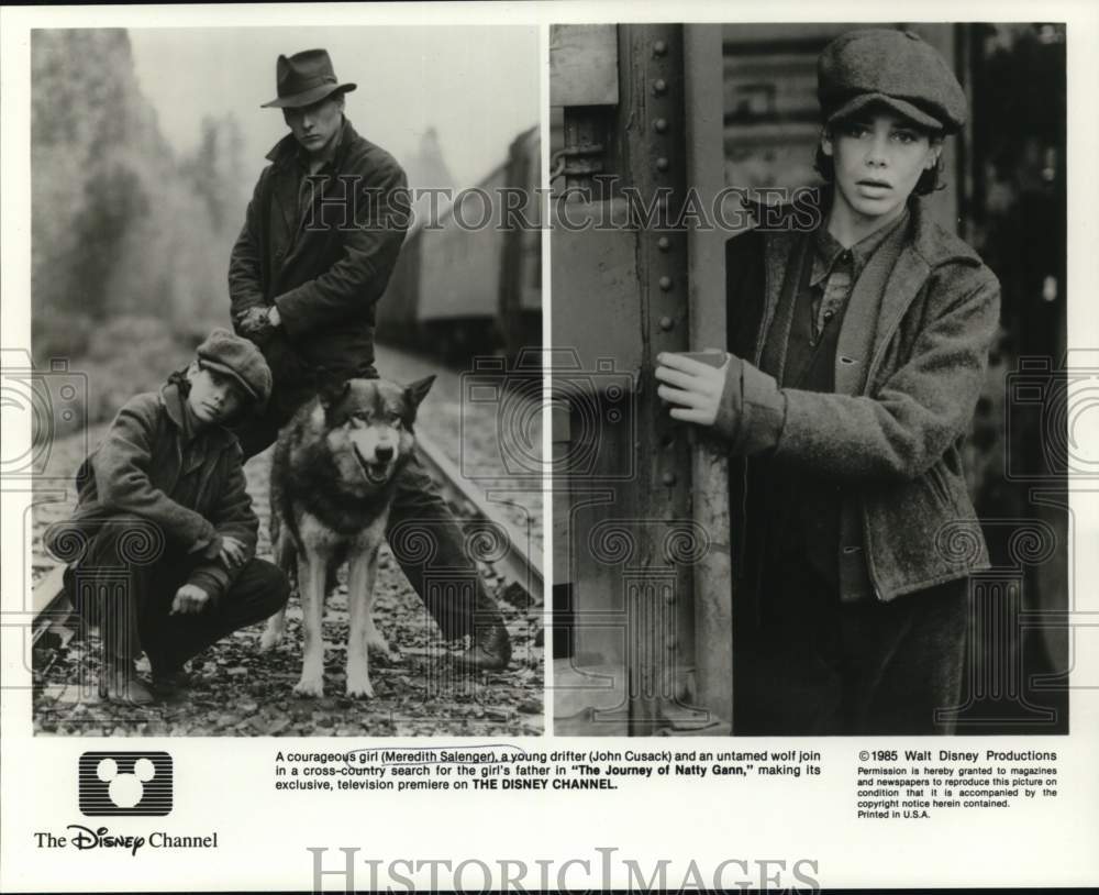 1985 Meredith Salenger, John Cusack in "The Journey of Natty Gann" - Historic Images