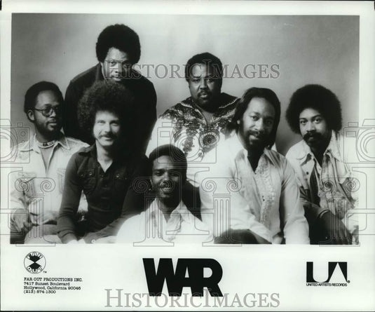 1976 "War" Music Group - Historic Images
