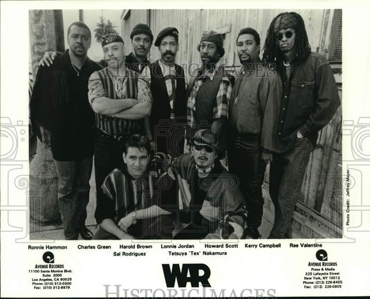 1994 "War" Music Group - Historic Images