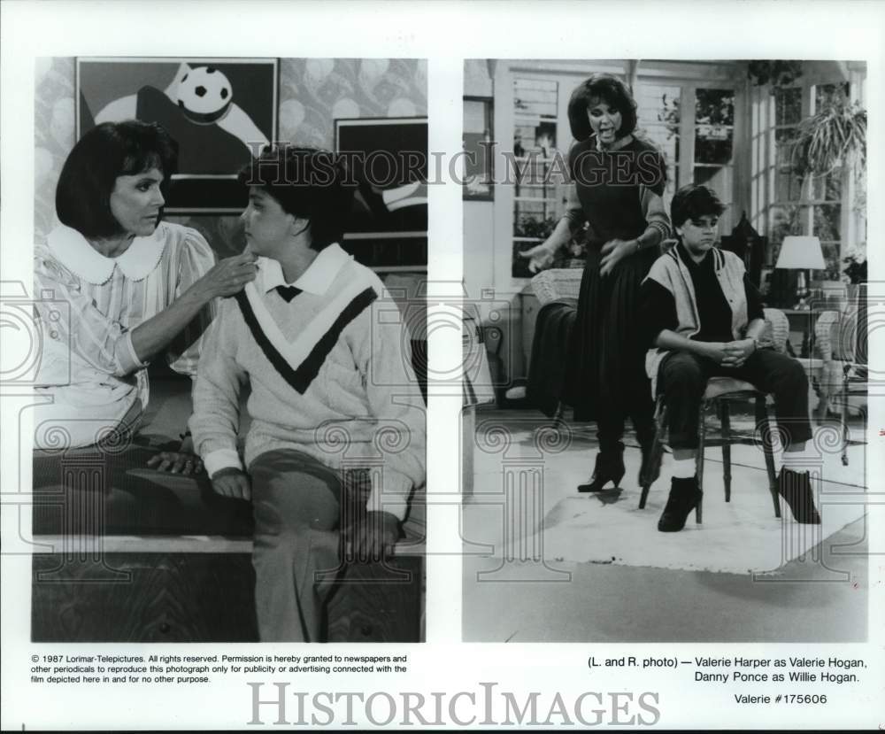 1987 Danny Ponce and Valerie Harper star in &quot;Valerie&quot; - Historic Images