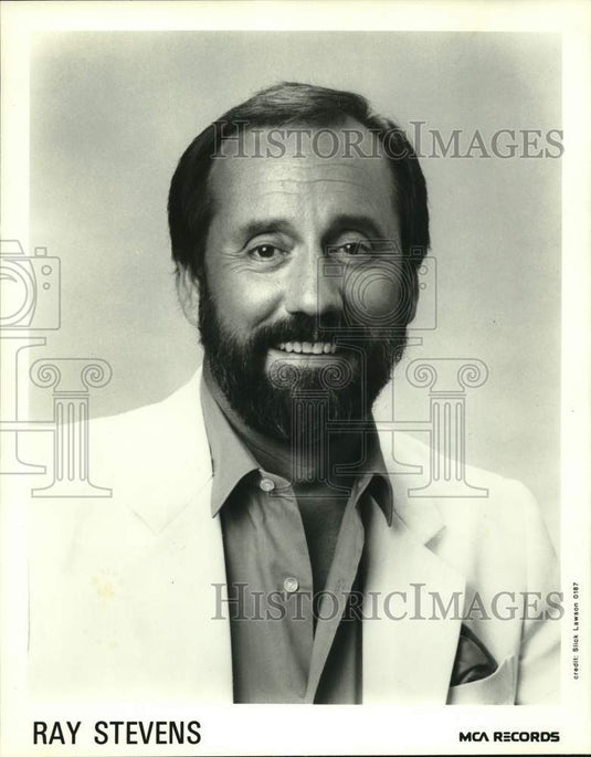 1987 American singer-songwriter Ray Stevens - Historic Images