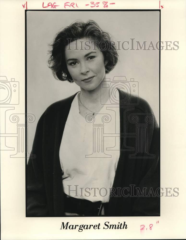 1992 Margaret Smith, American comedienne - Historic Images