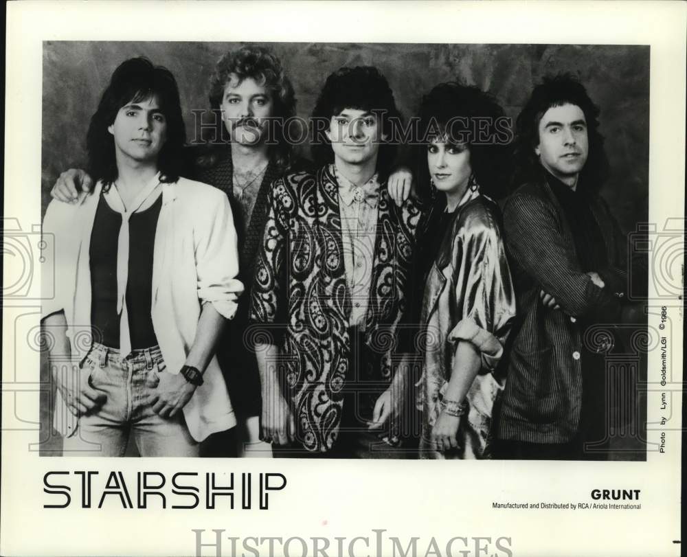 1986 Starship Band - Historic Images