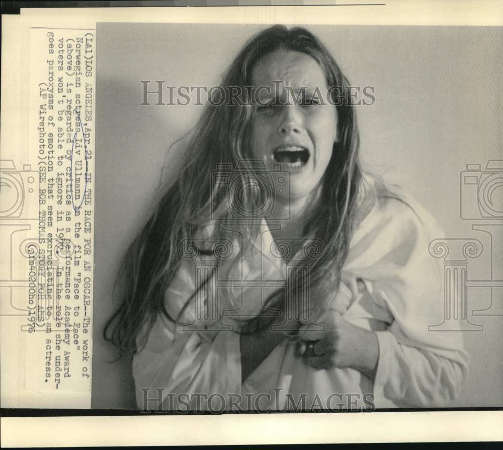 1976 Liv Ullman in the film &quot;Face to Face&quot; - Historic Images