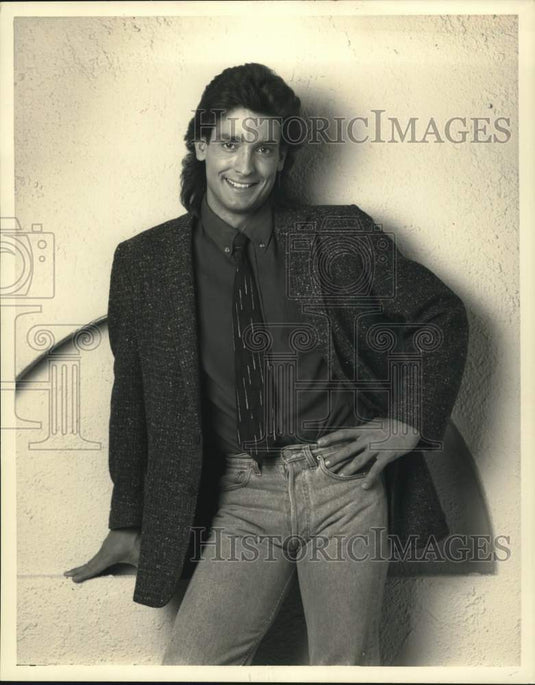 1990 Press Photo Robert Torti, actor - Historic Images