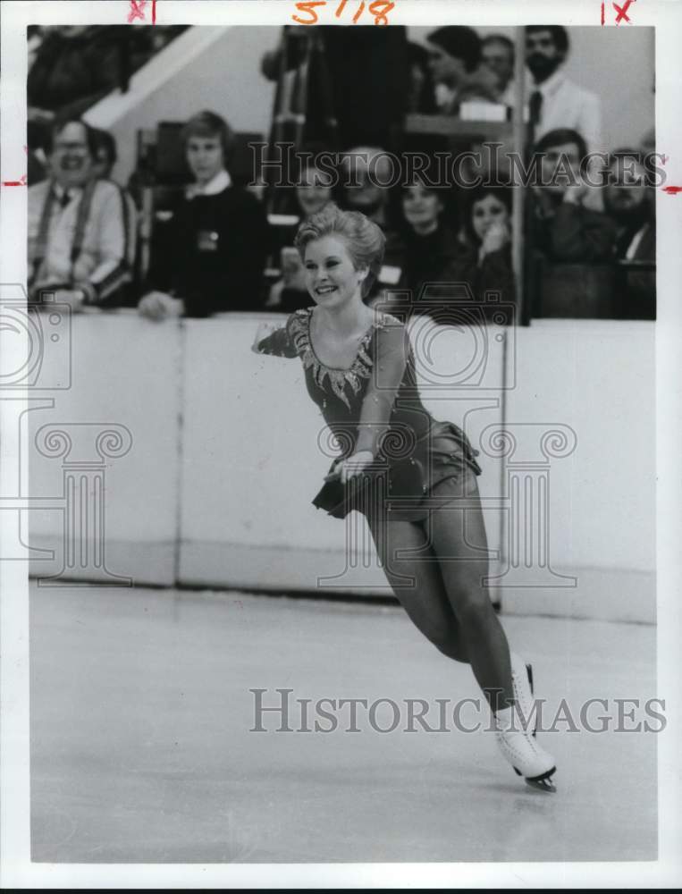 1984 Press Photo Figure Skater Rosalynn Summers - nop93743 - Historic Images