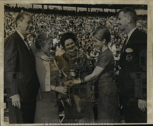 Sugar Bowl- Dignitaries at ceremonies at Sugar Bowl.-Historic Images