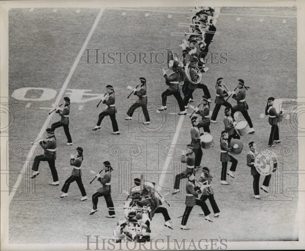 1963 Sugar Bowl- Univ. of Southern Miss Band - Historic Images