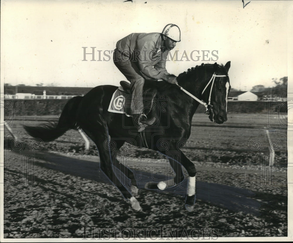 1971 Horse Racing- Etony- Louisiana Handicap Choice. - Historic Images