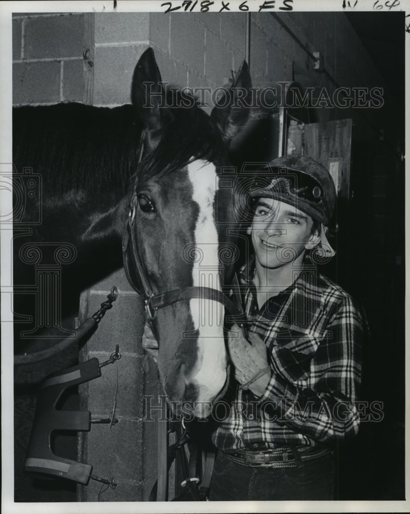 1978 Horse Racing-Famed Princess with Jockey Ron Hirdes. - Historic Images