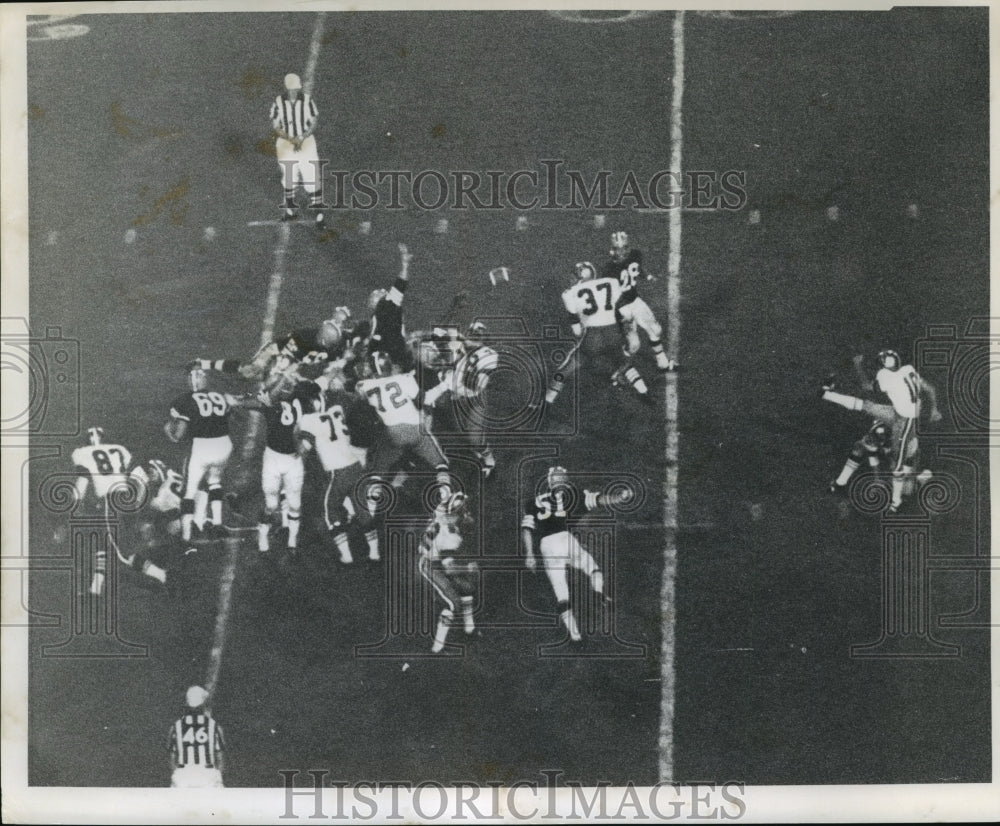 1968 Press Photo New Orleans Saints- Saints action shot. - nos01286 - Historic Images