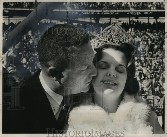 1964 Sugar Bowl - Sugar Bowl Queen Carmen Du Brock & Marshall David - Historic Images