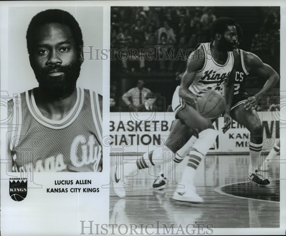 1979 Press Photo Basketball - Lucius Allen, Kansas City Kings - nos01694- Historic Images