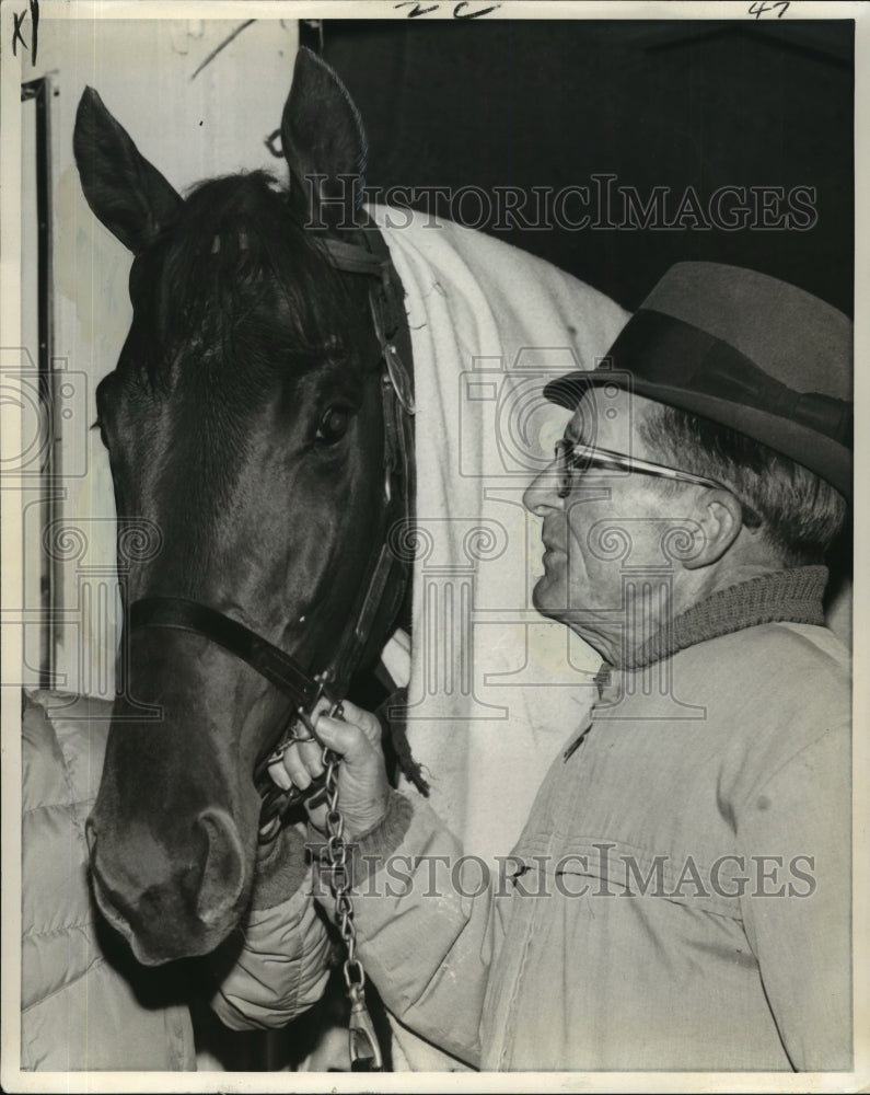 1973 Press Photo Alcee Richard and Racehorse List - nos02122 - Historic Images