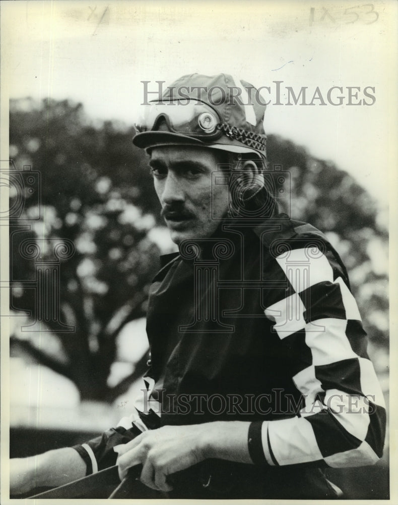 1983 Press Photo Jockey Ronald Ardoin. - nos02178- Historic Images