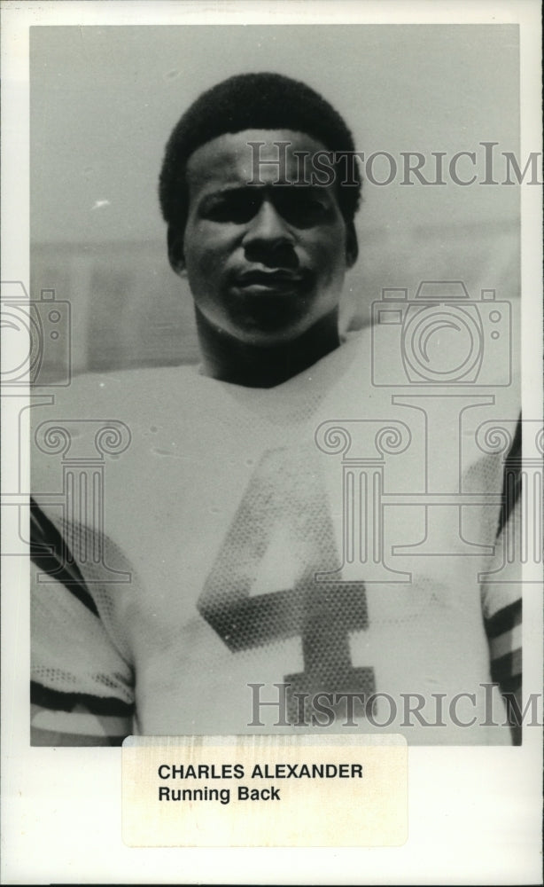 Press Photo LSU running back, Charles Alexander. - nos02282 - Historic Images