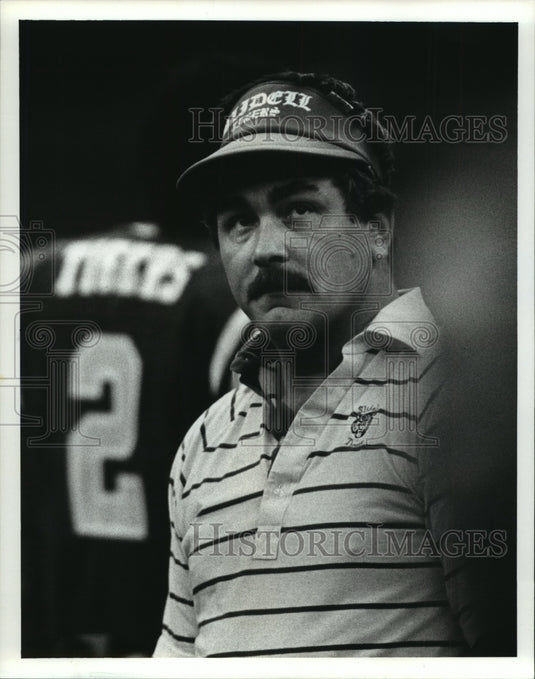 1988 Press Photo Slidell Assistant Football Sam Abney - nos02313- Historic Images