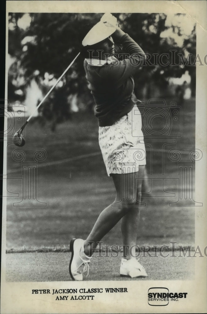 1979 Press Photo Peter Jackson Classic winner Amy Alcott. - nos02377- Historic Images