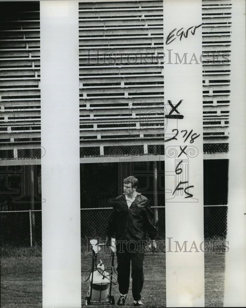 1978 Press Photo Mayfield Armstrong, Tulane University Football Trainer - Historic Images