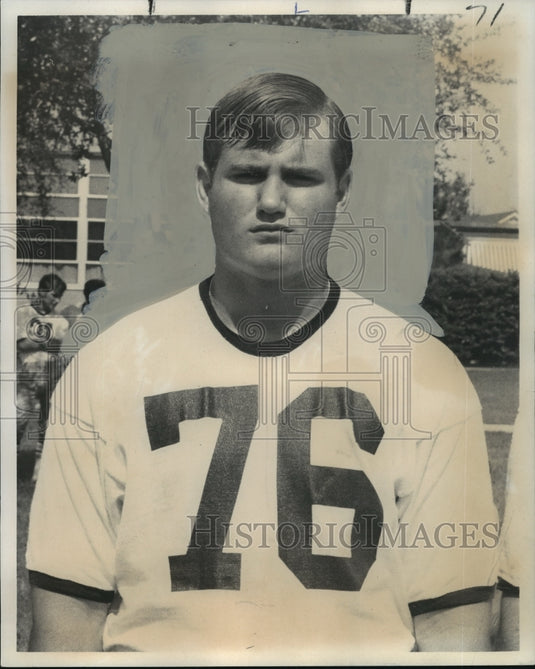 1971 Press Photo Mike Arthur, Athlete - nos02714- Historic Images