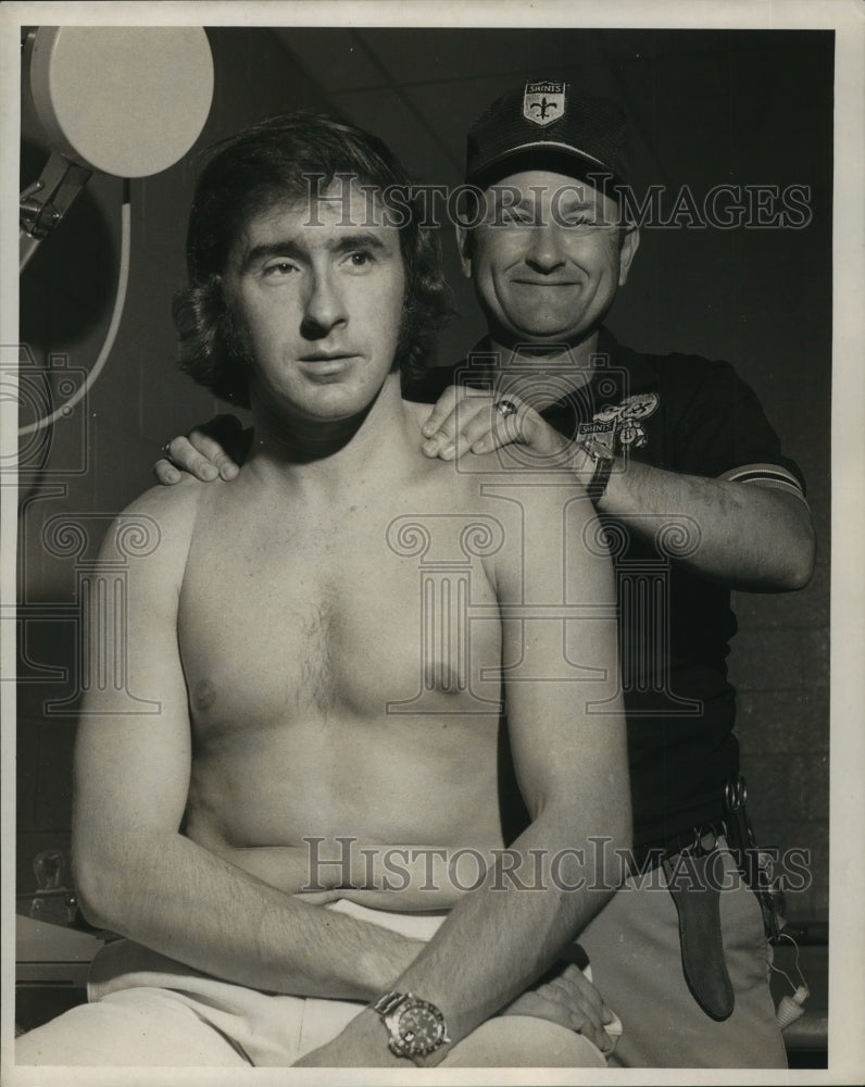 1971 Warren Ariail, Trainer New Orleans Saints Football and Player - Historic Images