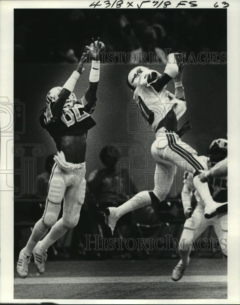 1979 Press Photo Marus Anderson, Tulane University Football Player at Game - Historic Images