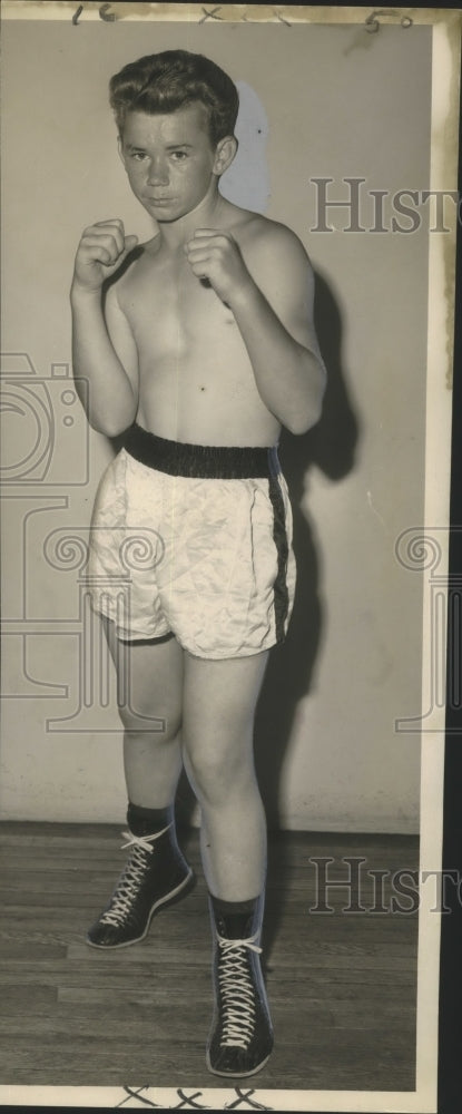 Press Photo Wrestling - Larry Andrus - nos03045- Historic Images