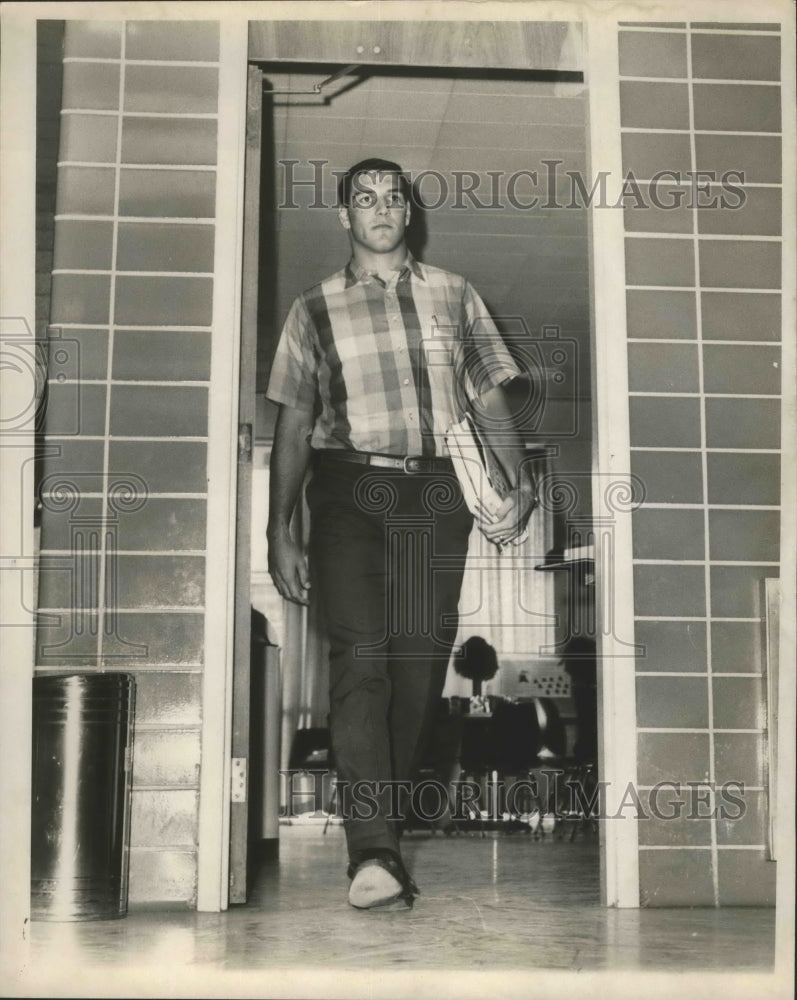 1967 Press Photo Football - Quarterback Warren Bankston of Tulane - nos03064- Historic Images